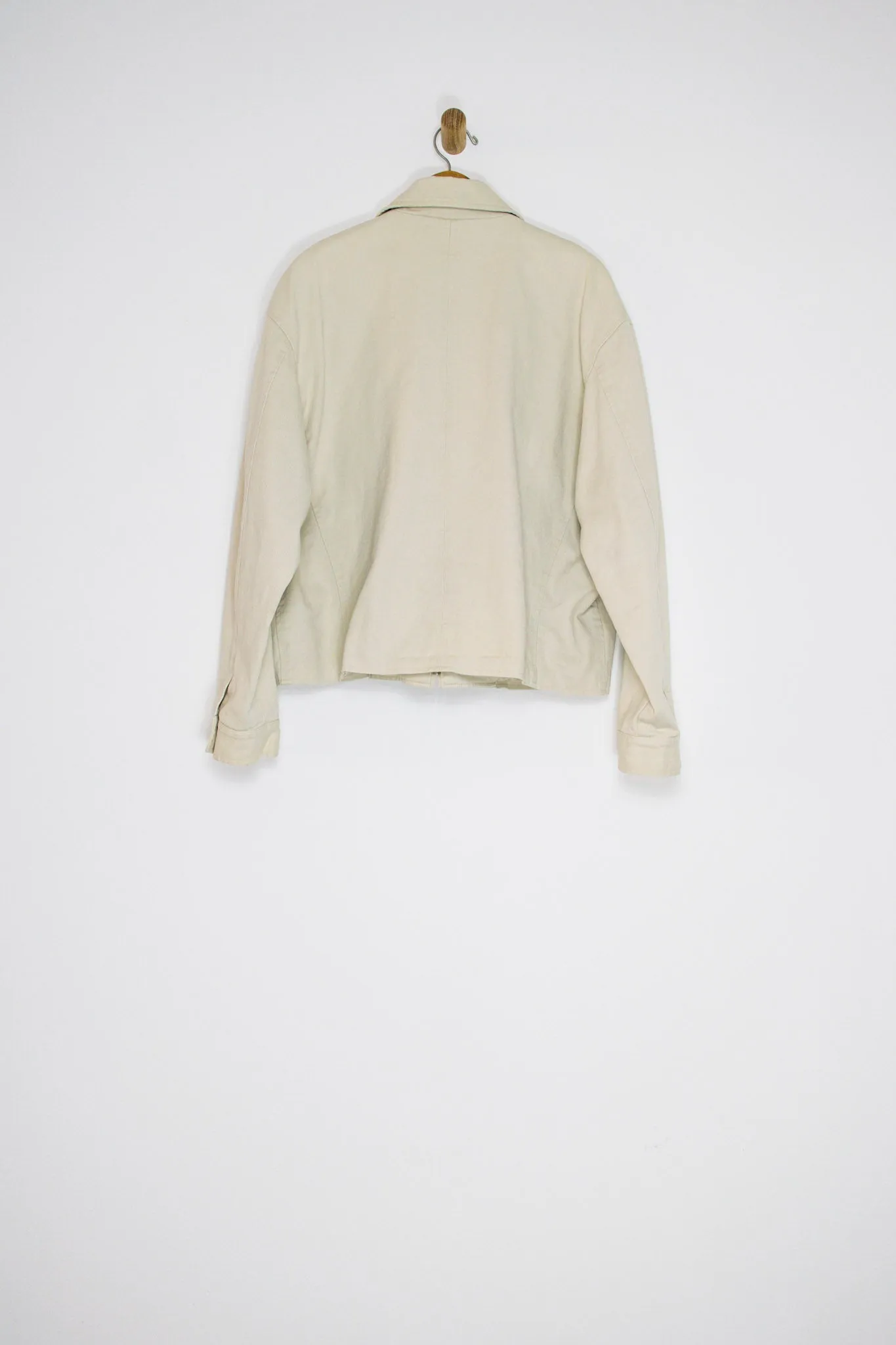 90's J.CREW COTTON JACKET / EXTRA LARGE