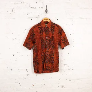90's Pattern Shirt - Red - S
