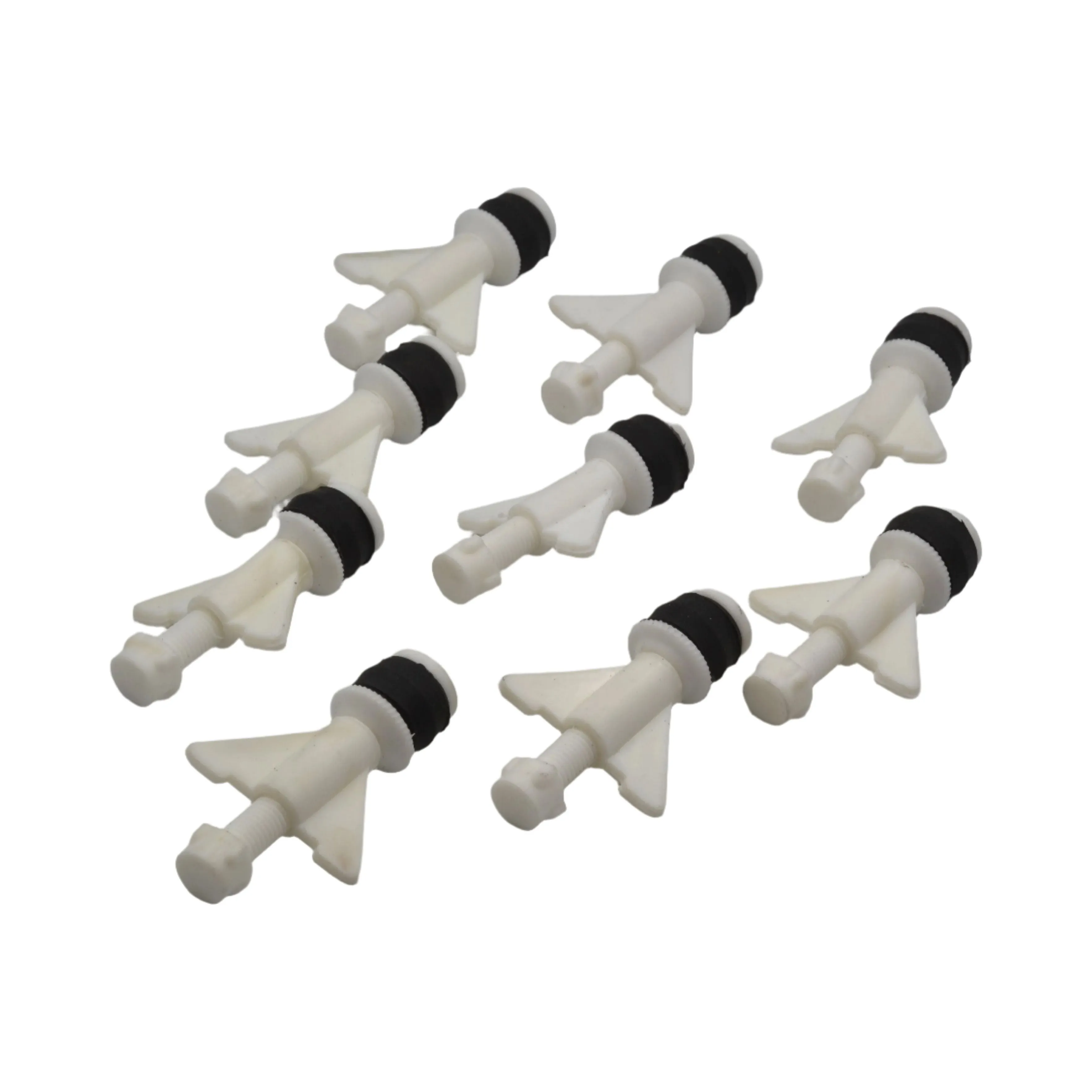 9x Nylon Mechanical Pipe Test Plug Bung with 10mm Bypass 18mm to 26mm