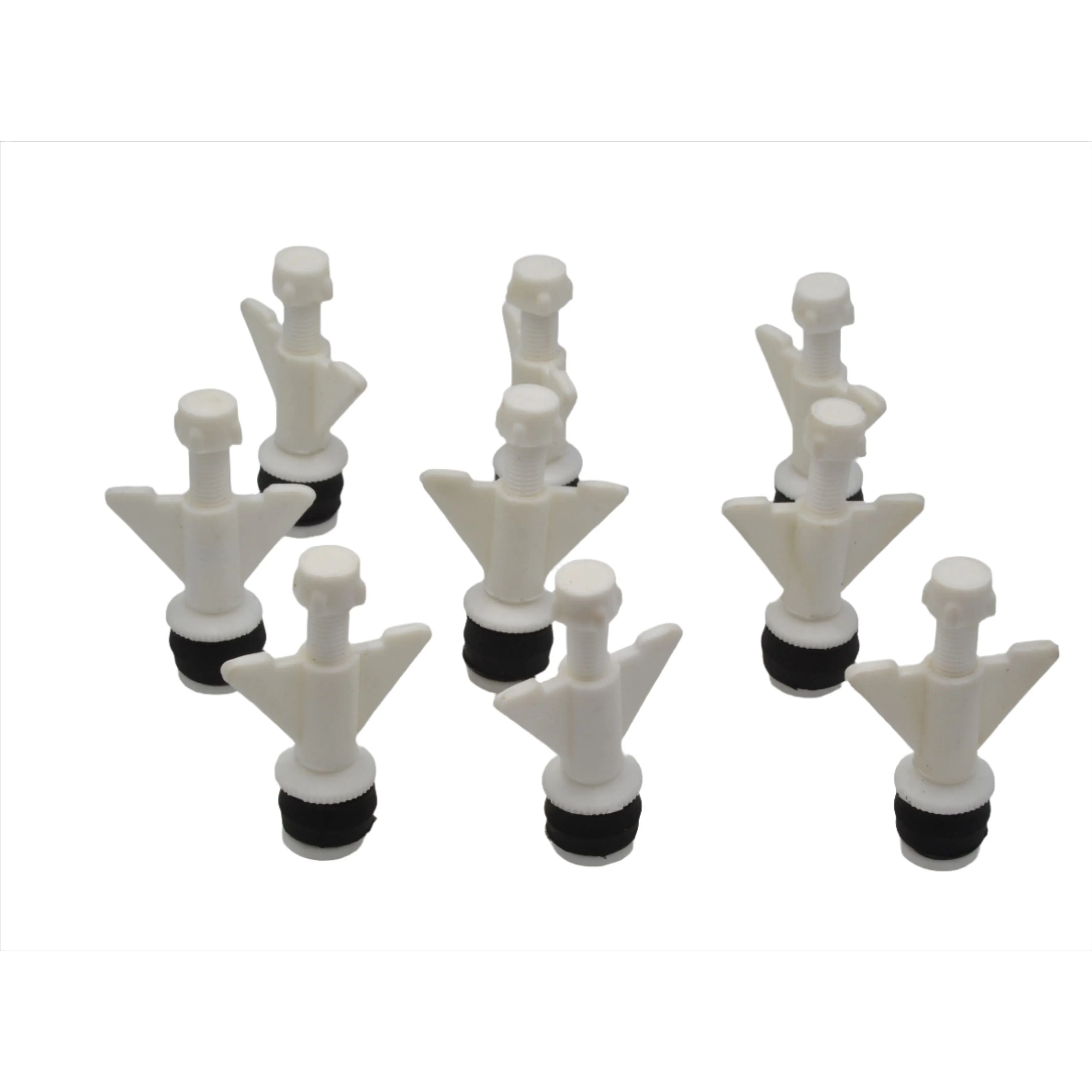 9x Nylon Mechanical Pipe Test Plug Bung with 10mm Bypass 18mm to 26mm
