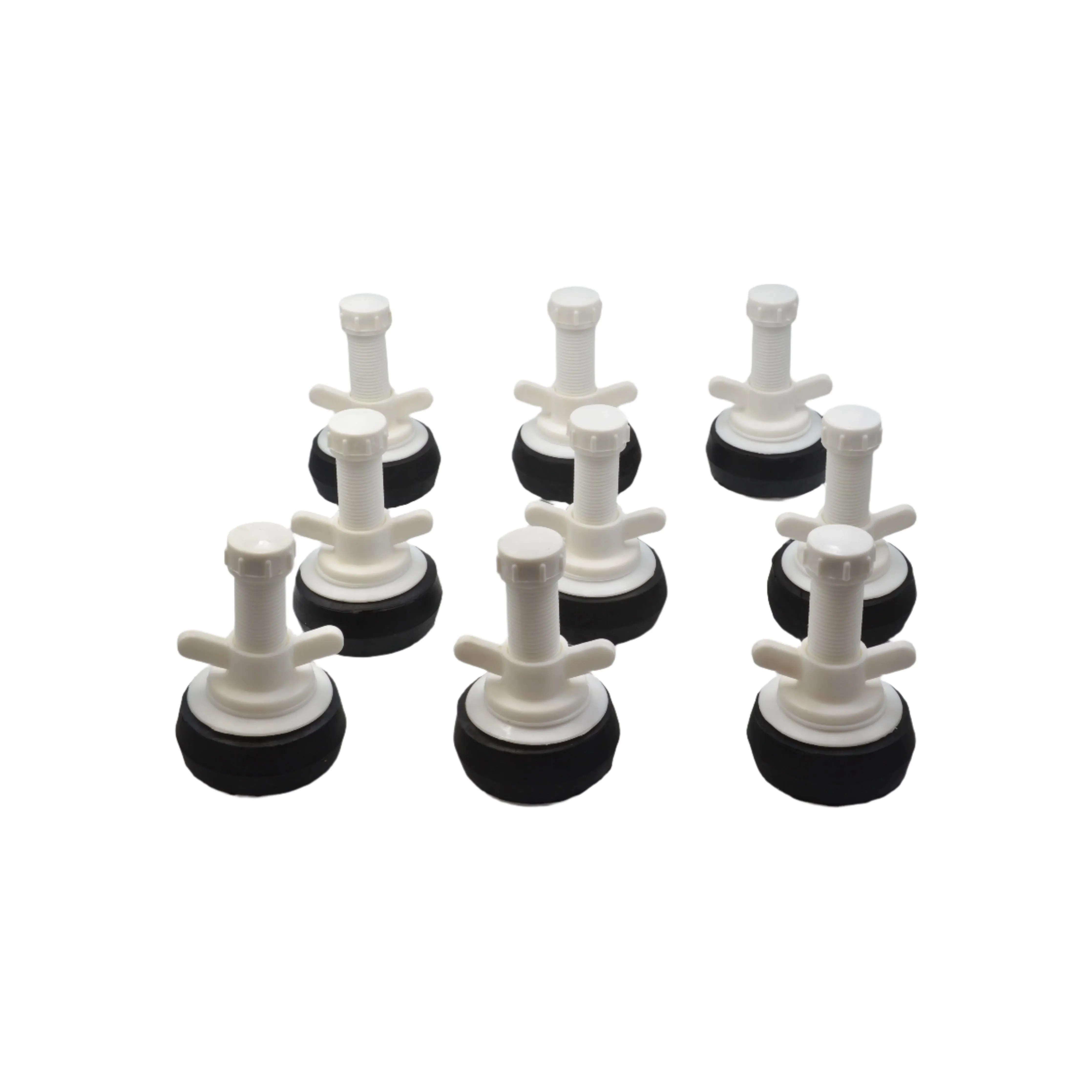 9x Nylon Mechanical Pipe Test Plug Bung with 13mm Bypass 63mm to 76mm