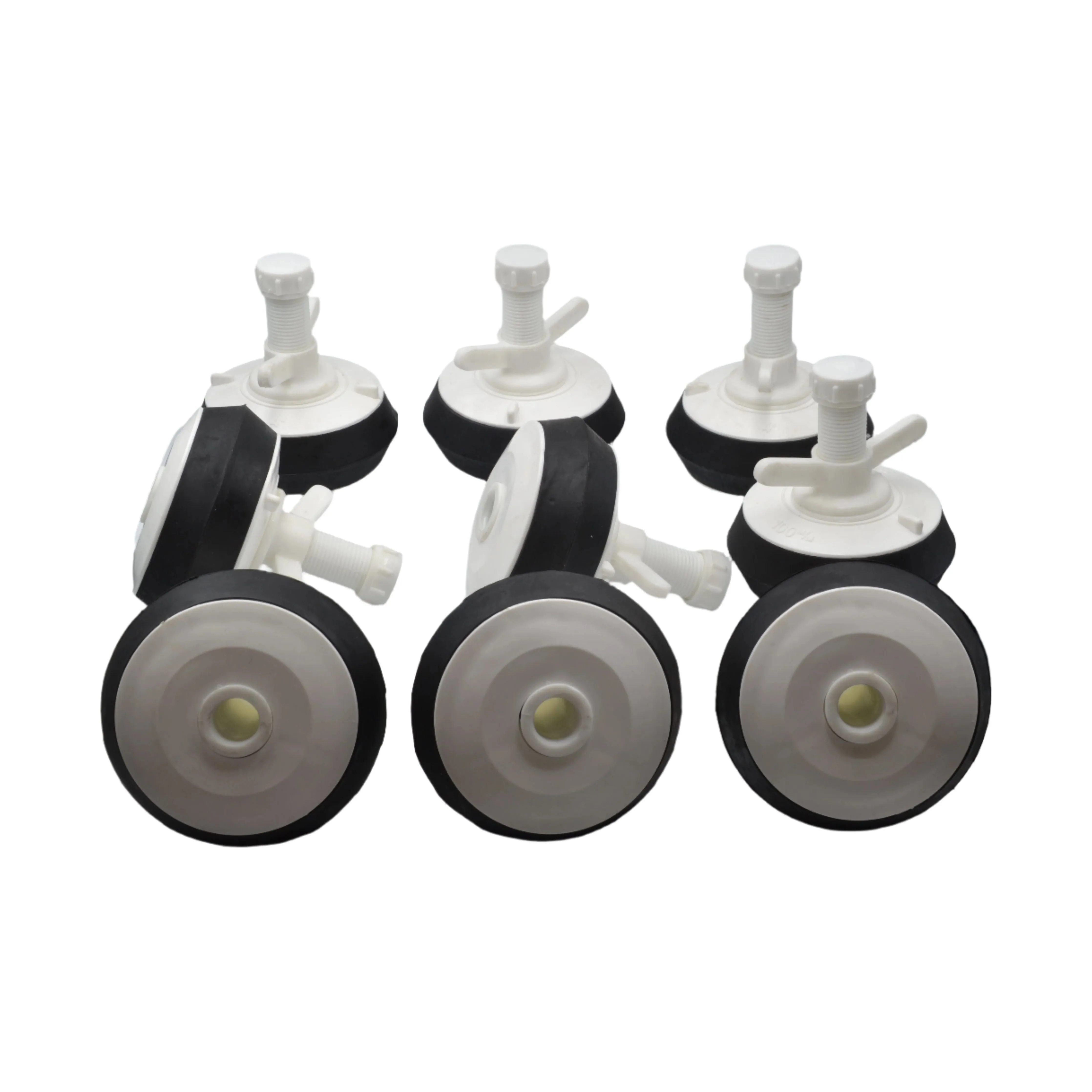 9x Nylon Mechanical Pipe Test Plug Bung with 13mm Bypass 92mm to 105mm