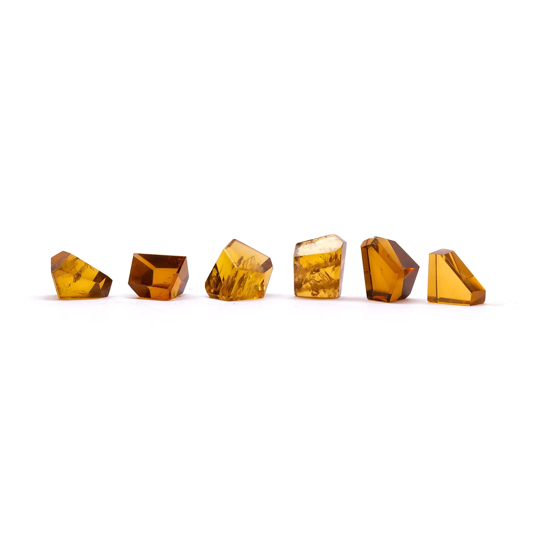 AAA Quality Citrine Faceted Freeform Gemstone