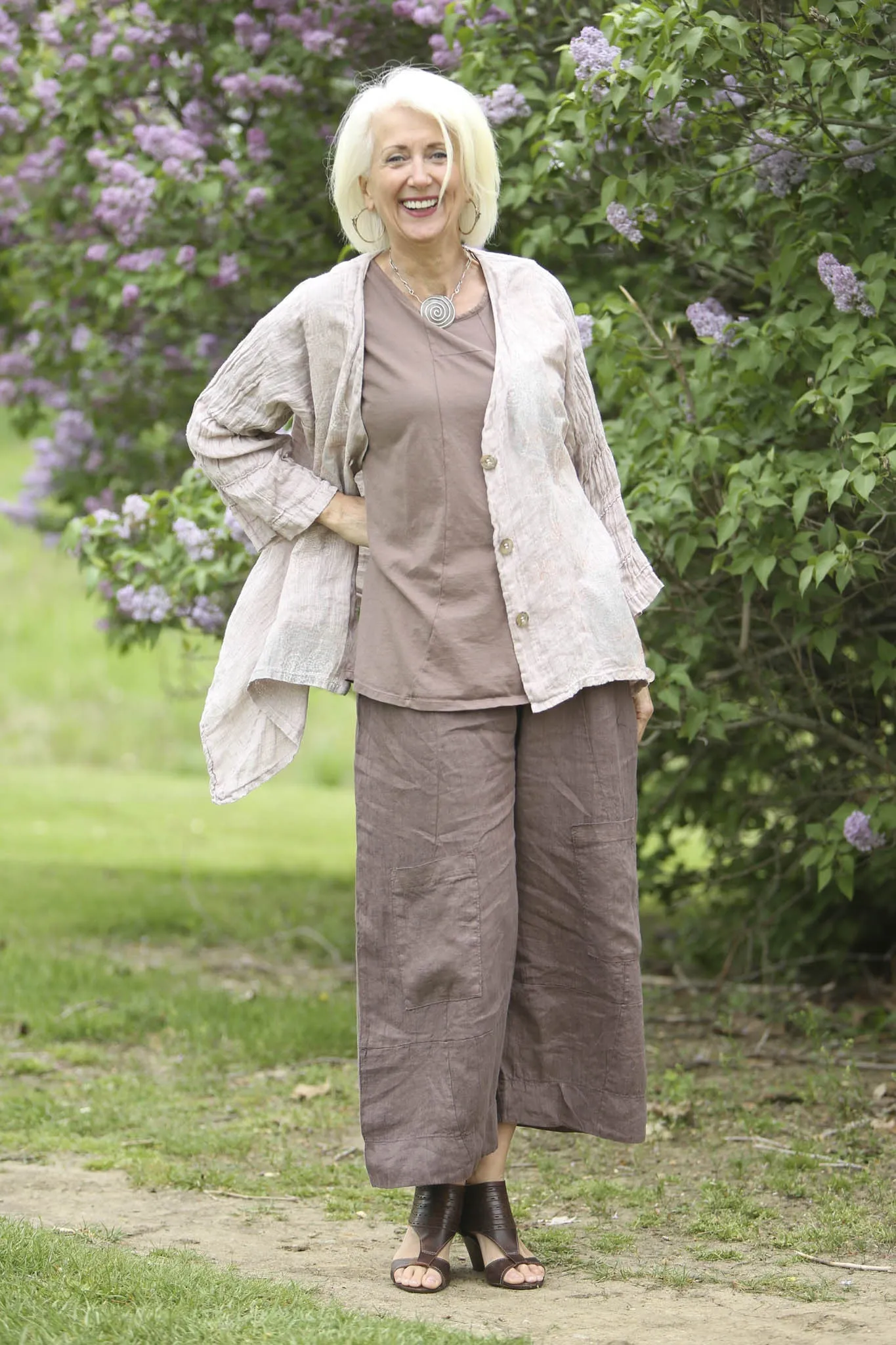 Abundance Cardi 5105D-P-Rose Quartz