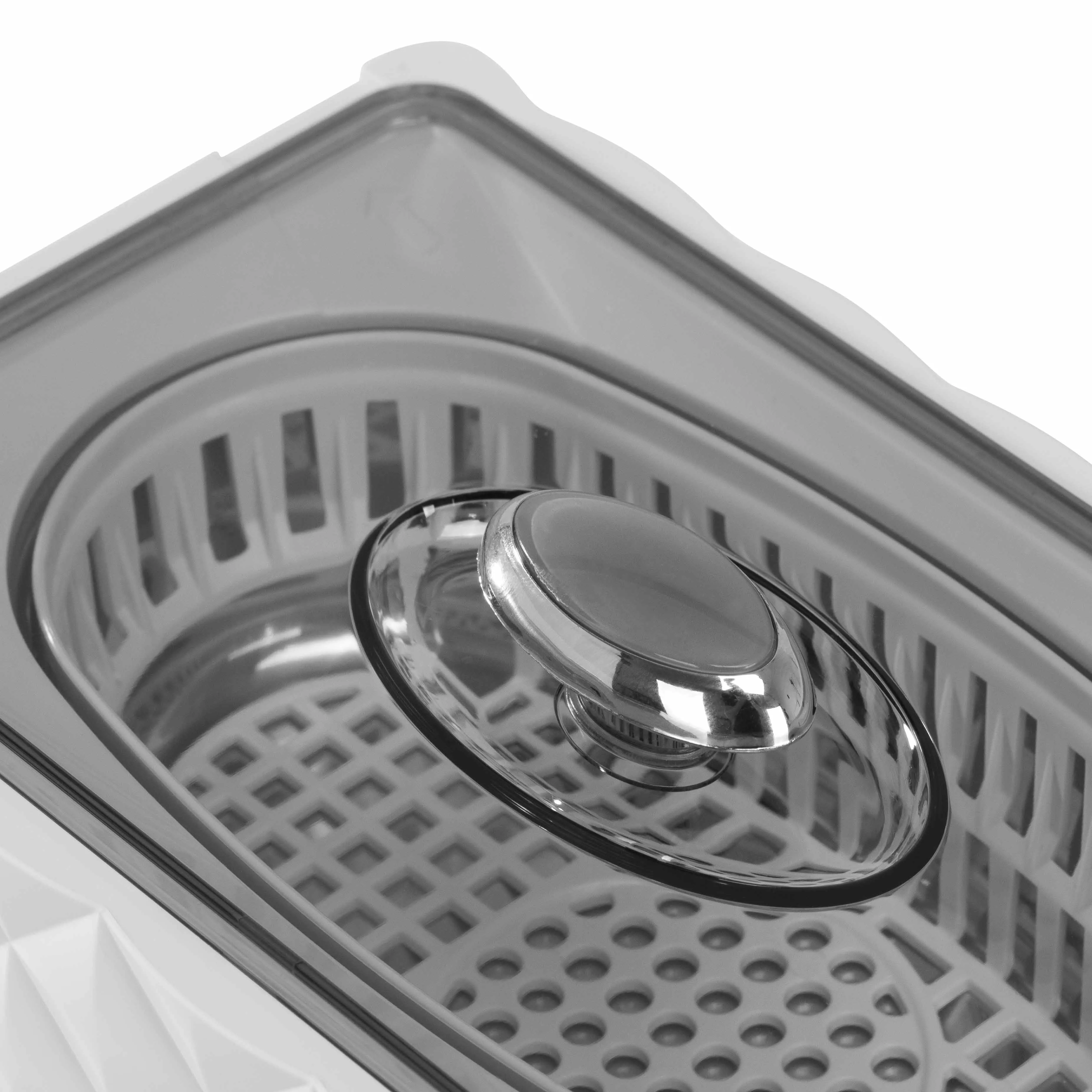 ACTIVESHOP Ultrasonic cleaner AD-3000 cap. 0.45L 26W White