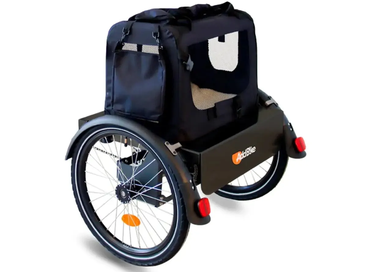 AddBike B-Back Box Pet | Tricycle Dog Bike Trailer