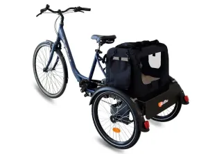 AddBike B-Back Box Pet | Tricycle Dog Bike Trailer