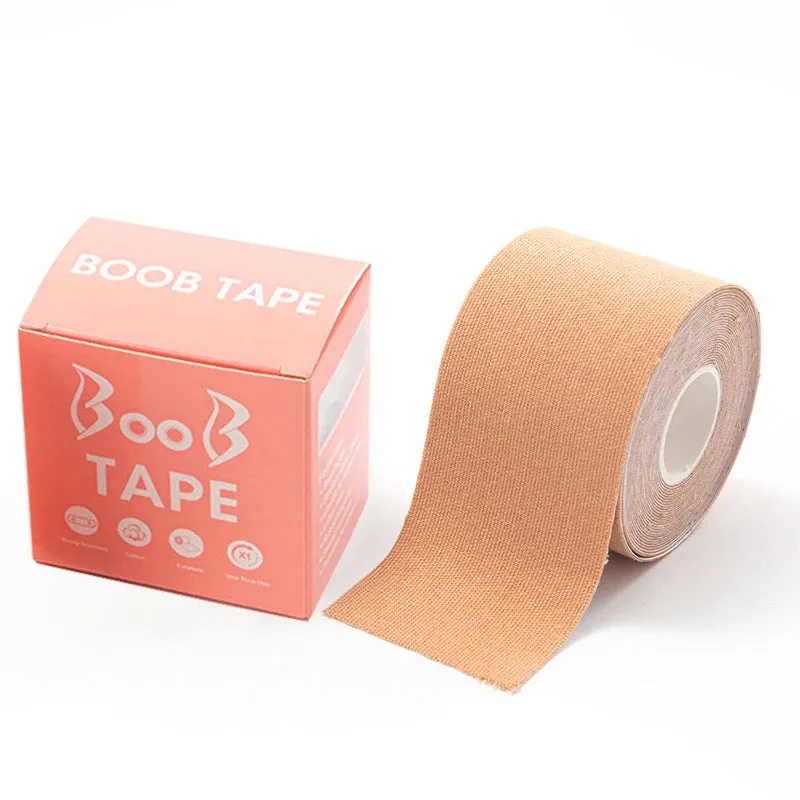 Adhesive Boob Tape Bra Set - Invisible Breast Lift Tape with Nipple Pasties