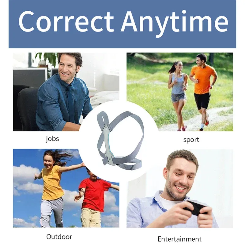 Adjustable Posture Corrector Brace for Men and Women - Shoulder, Neck, and Back Support