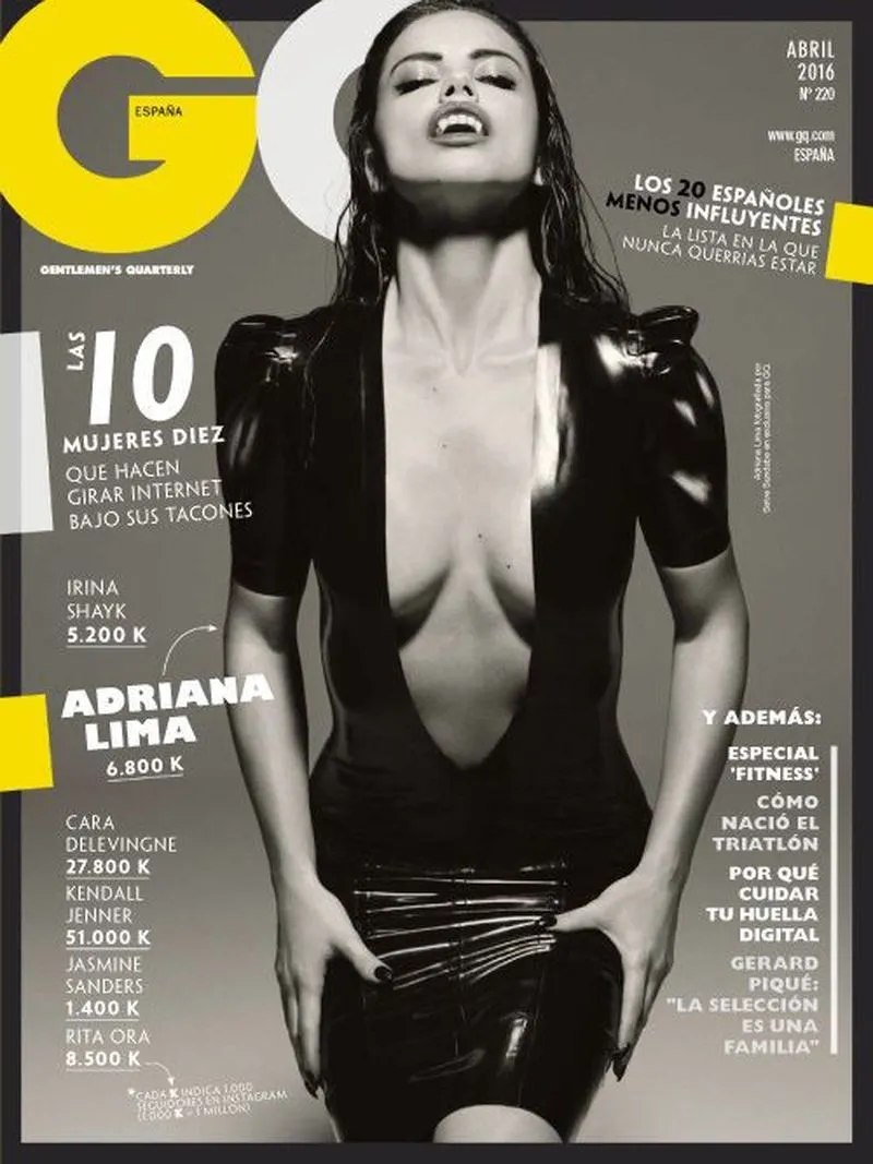 ADRIANA LIMA GQ Magazine Spain April 2016 Eddie Klint KENDALL JENNER Rita Ora