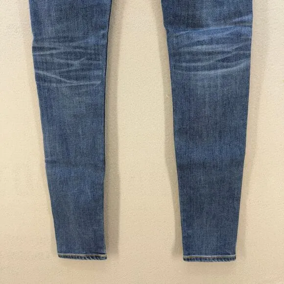AG-ED Denim Jeans Women's 26R The Farrah Skinny Blue Adriano Goldschmied Preppy