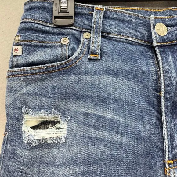 AG-ED Denim Jeans Women's 26R The Farrah Skinny Blue Adriano Goldschmied Preppy