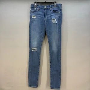 AG-ED Denim Jeans Women's 26R The Farrah Skinny Blue Adriano Goldschmied Preppy