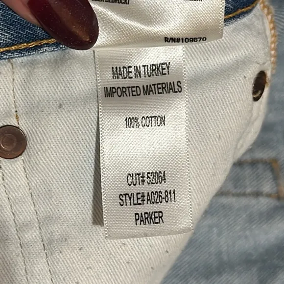 Agolde Parker Vintage Cut-Off Short