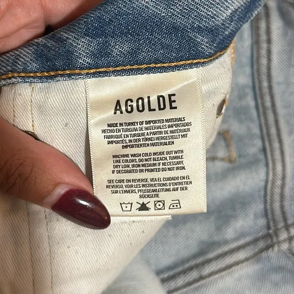 Agolde Parker Vintage Cut-Off Short