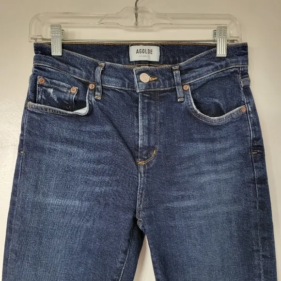 Agolde Sophie Mid-Rise Skinny Jean in Cabana Wash Size 26