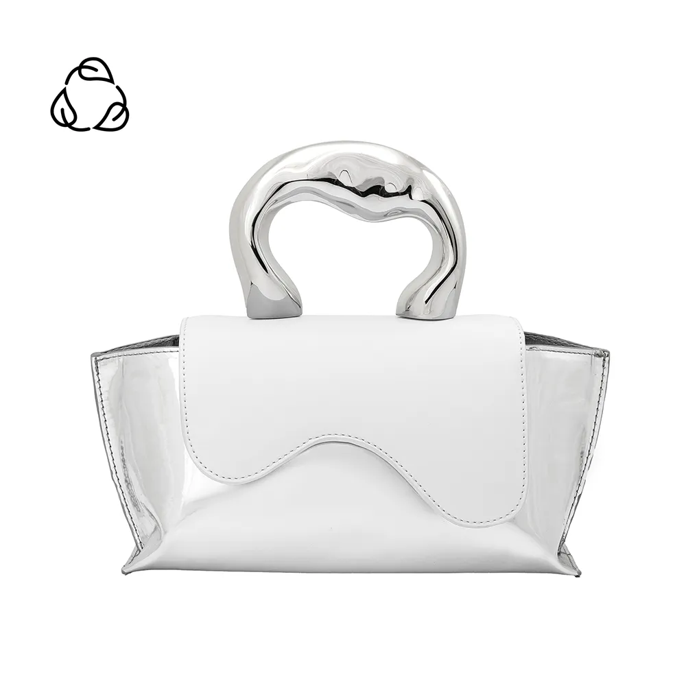 Akari Snow Drop Vegan Top Handle Bag