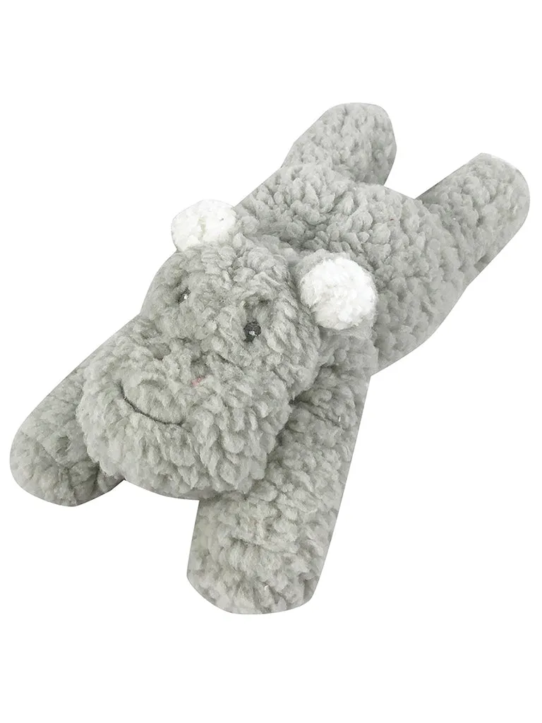 Albetta Sleepy Fleece Baby Hippo Toy
