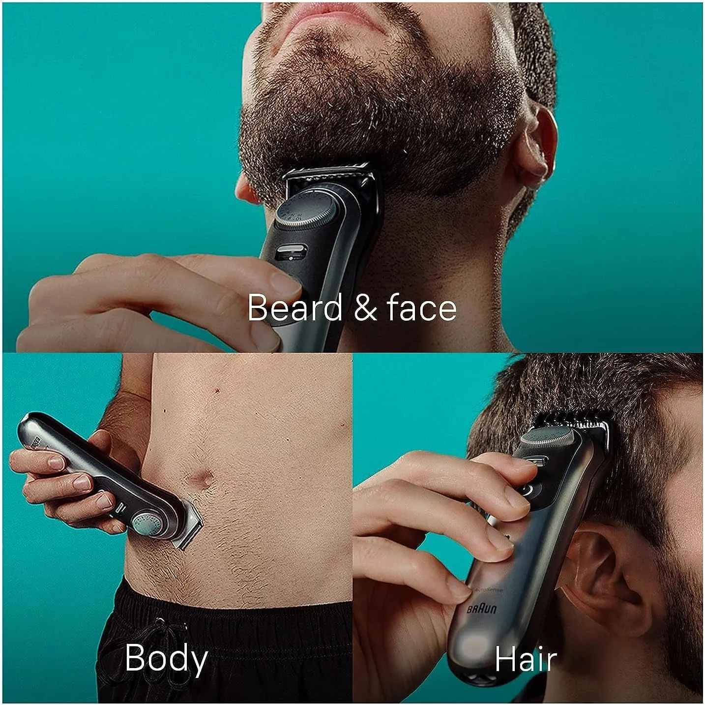 All-In-One Style Kit Series 9 9440, Shaving Kit with 13-In-1 Trimmer for Beard, Body, Manscaping, Hair Clippers & More, Holiday Gifts for Men