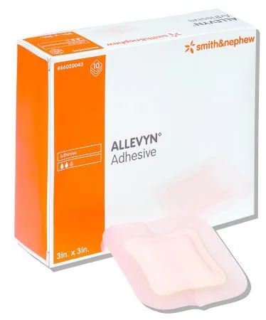 Allevyn Adhesive Foam Dressing 7" x 7" - Box of 10