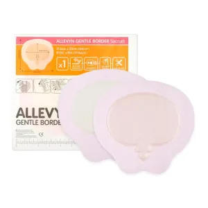 Allevyn Gentle Border Sacral Dressings 21.6cm x 23cm