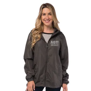 Alpha Omicron Pi Lightweight Windbreaker Jacket