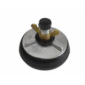Aluminium Alloy pipe plug with 13 mm bypass 112-130 mm