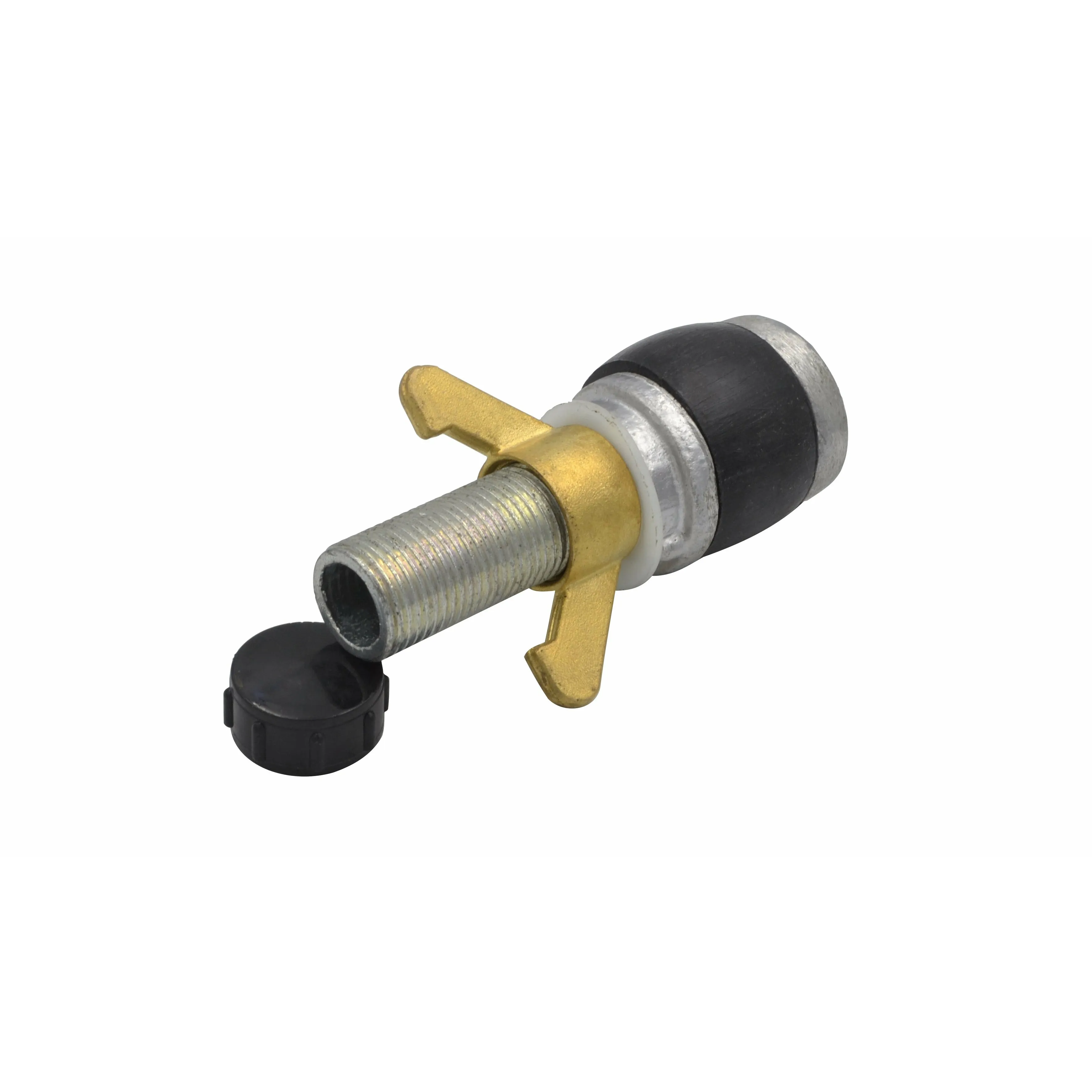 Aluminium Alloy pipe plug with 13 mm bypass 38mm-50mm