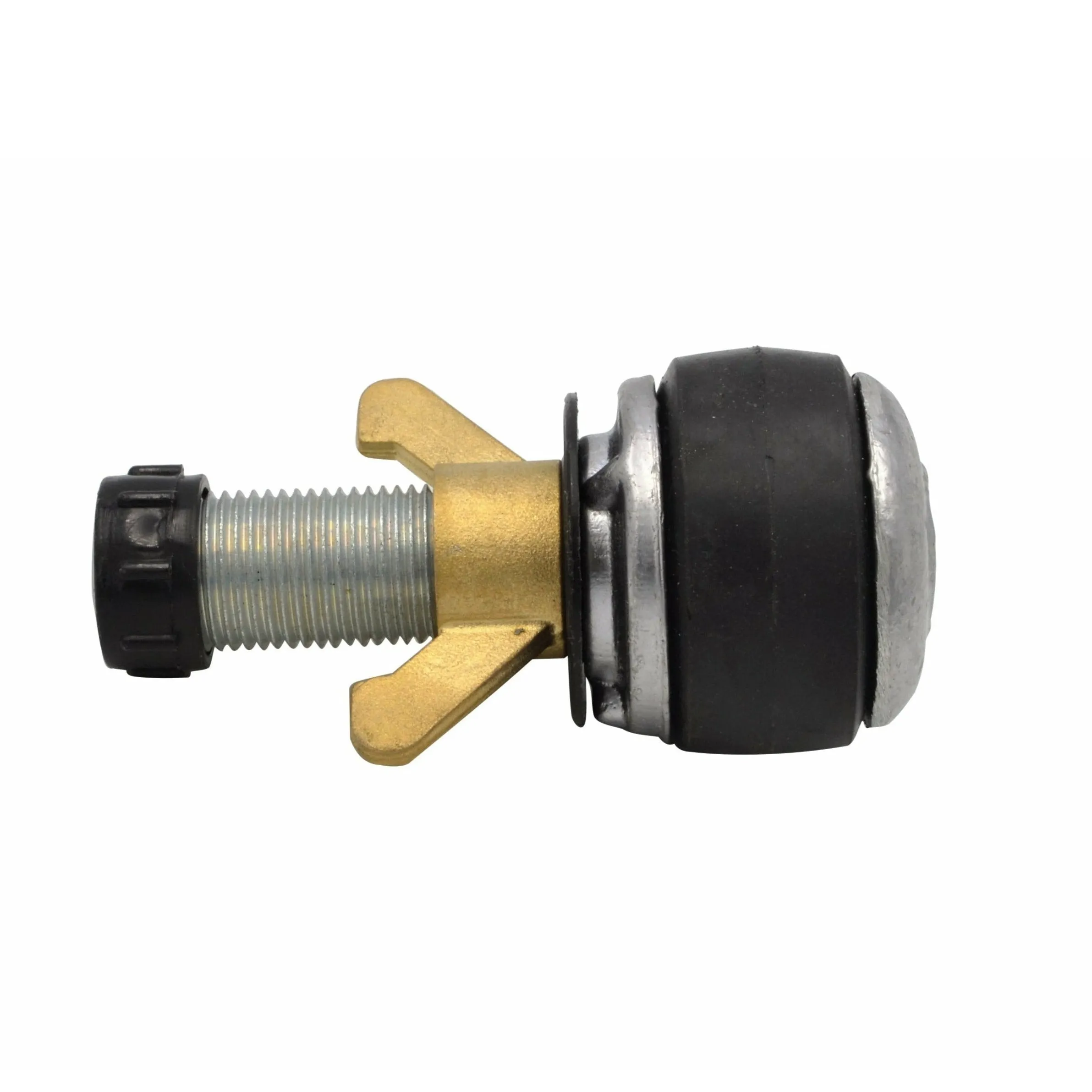 Aluminium Alloy pipe plug with 13 mm bypass 49mm-62mm