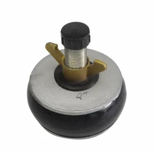 Aluminium Alloy pipe plug with 13 mm bypass 94-110mm