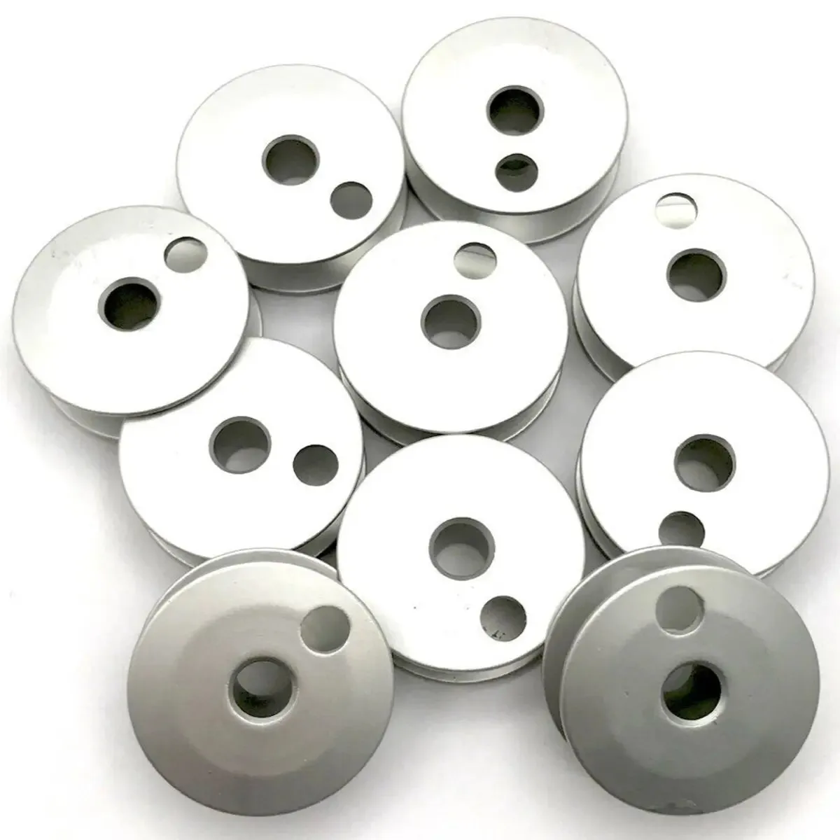 Aluminium Large Capacity Lockstitch Sewing Machine Bobbins Part No. 155484, 155484-001