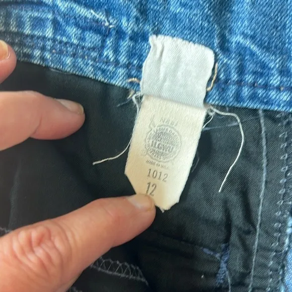 Amazing Vintage 80’s Calvin Klein Midi Denim | Jean Skirt Size 12