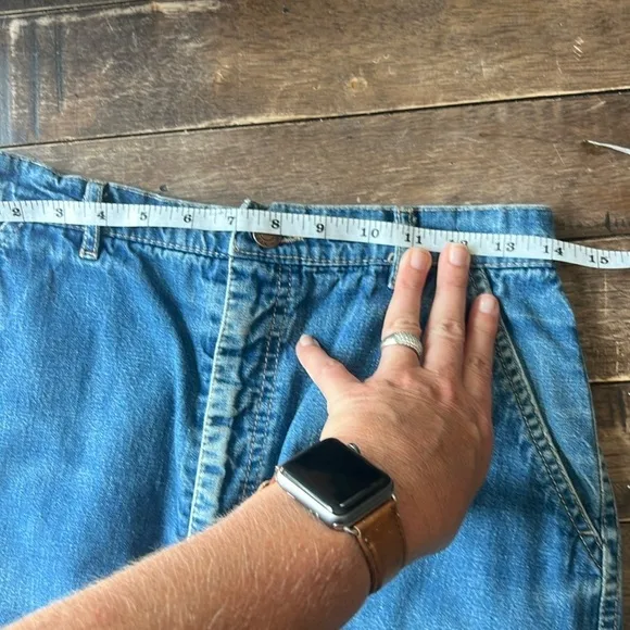 Amazing Vintage 80’s Calvin Klein Midi Denim | Jean Skirt Size 12
