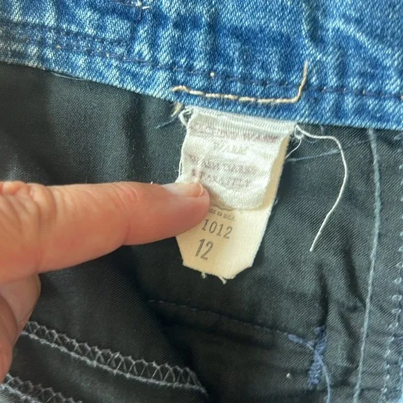 Amazing Vintage 80’s Calvin Klein Midi Denim | Jean Skirt Size 12