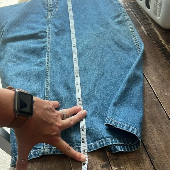 Amazing Vintage 80’s Calvin Klein Midi Denim | Jean Skirt Size 12