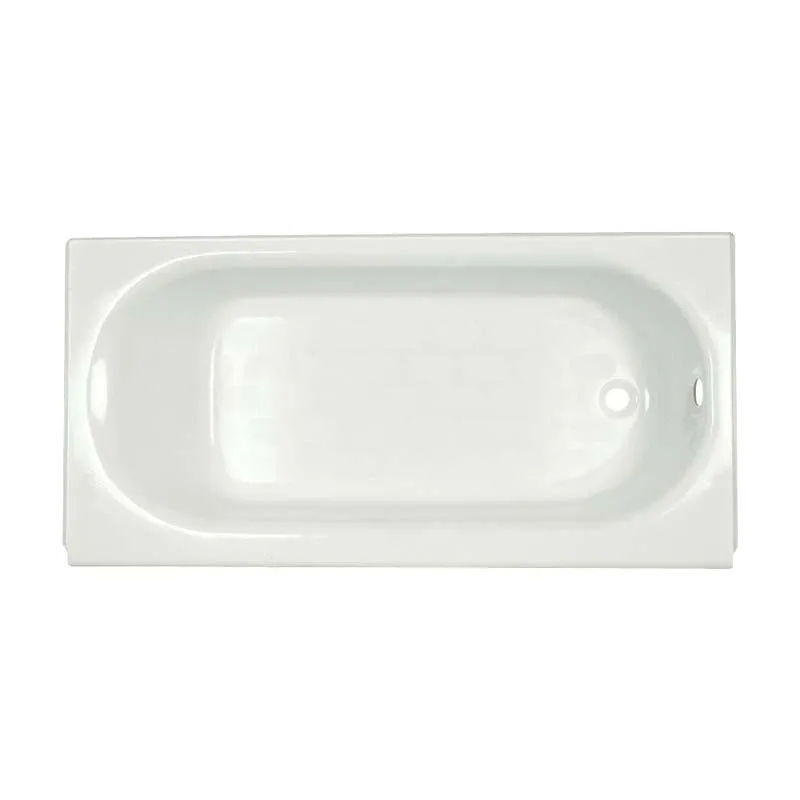 American Standard 2395.202.020 Princeton Luxury Ledge 5 ft. Americast Right Hand Drain Bathtub in White