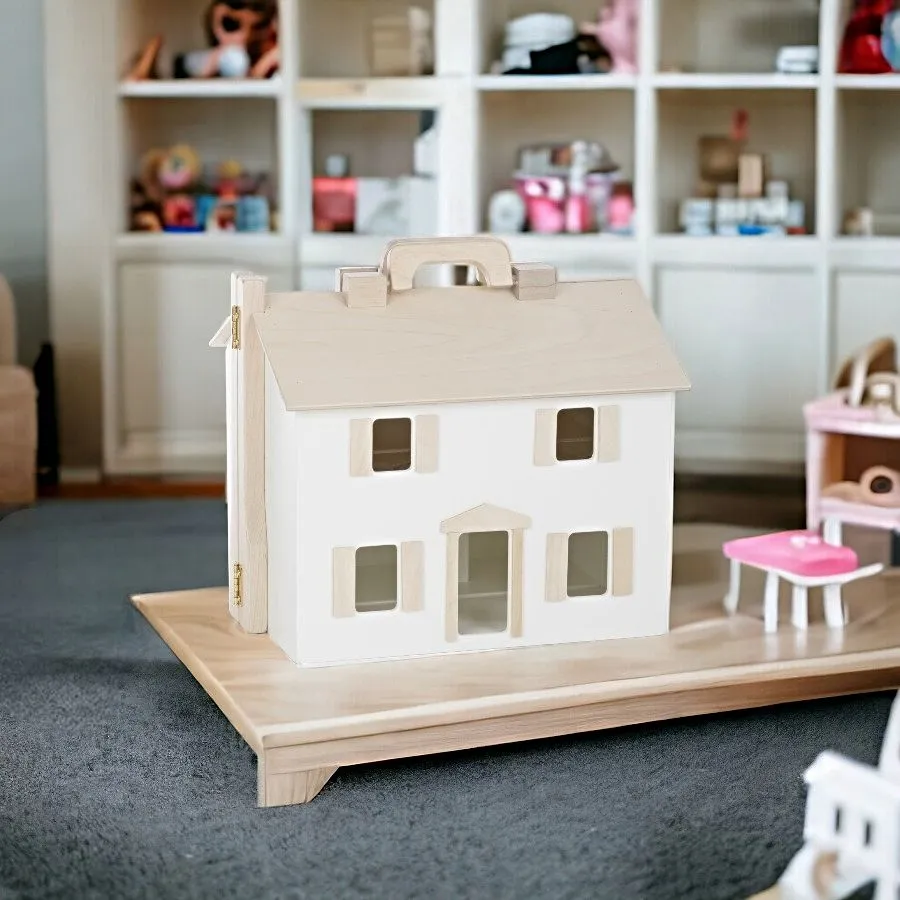 Amish Made Wooden Folding Doll House