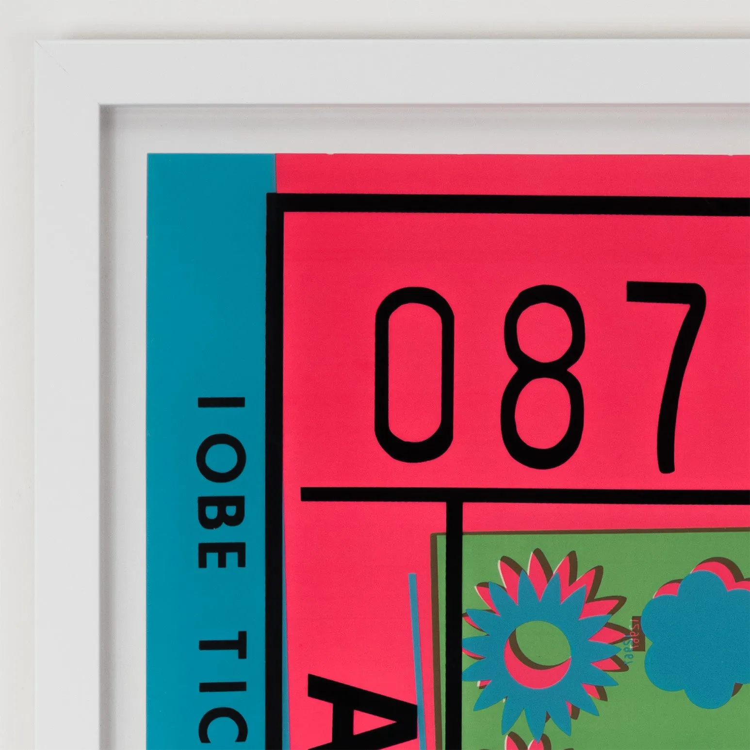 ANDY WARHOL "LINCOLN CENTER TICKET" 1967