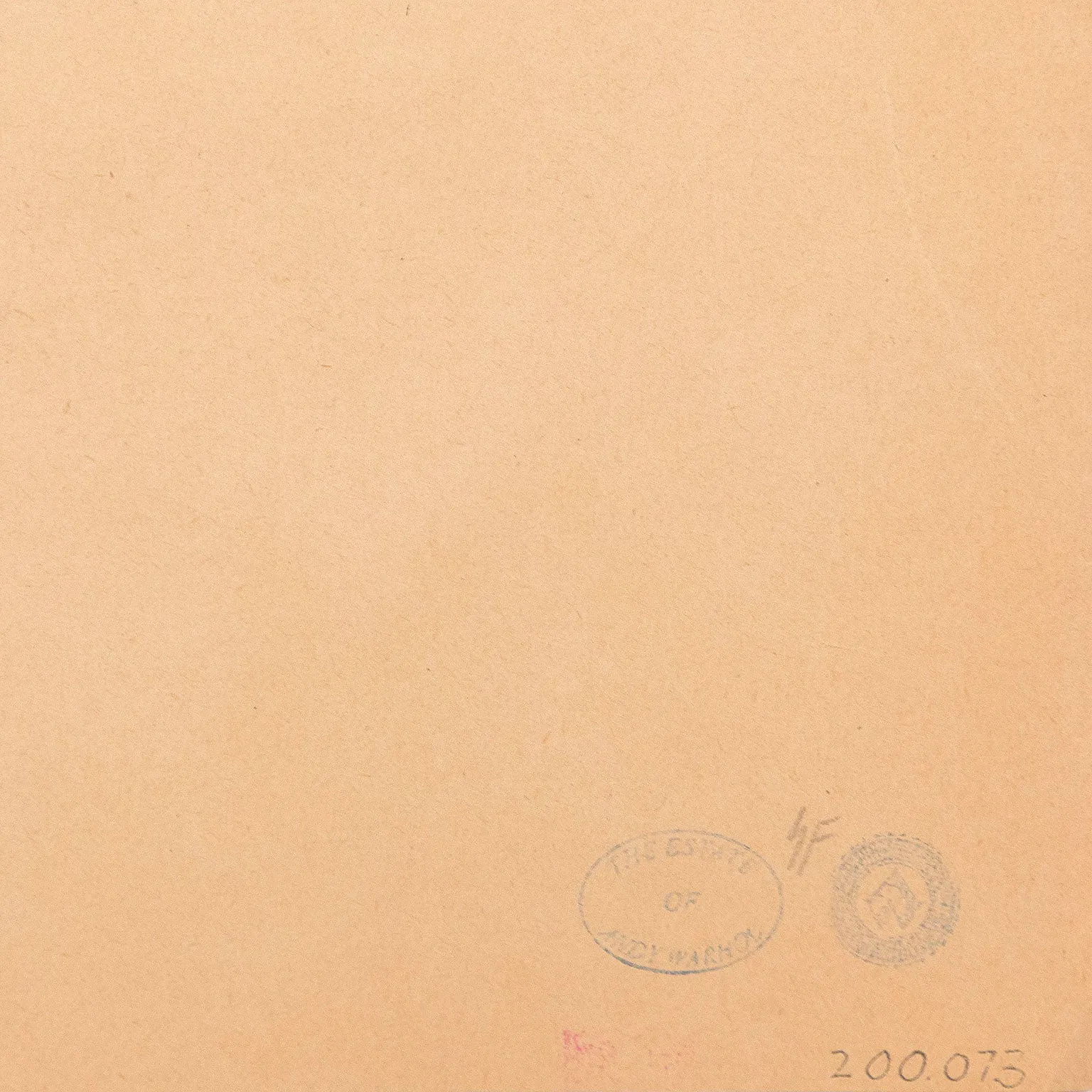 ANDY WARHOL "STAR GAZING" DRAWING, 1955