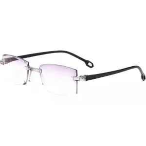 Anti blue light intelligent zoom reading glasses