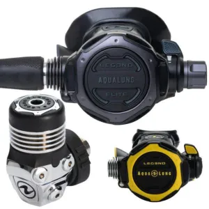 Aqualung LEG3ND Elite Black Edition   Octopus diving regulator set