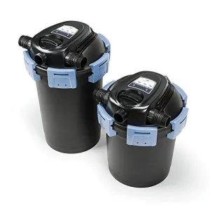 Aquascape 95053 UltraKlean 2000 Gallon Biological Pressure Filter with 14 Watt UV Clarifier Sterilizer for Pond Water Feature, 2,700 GPH