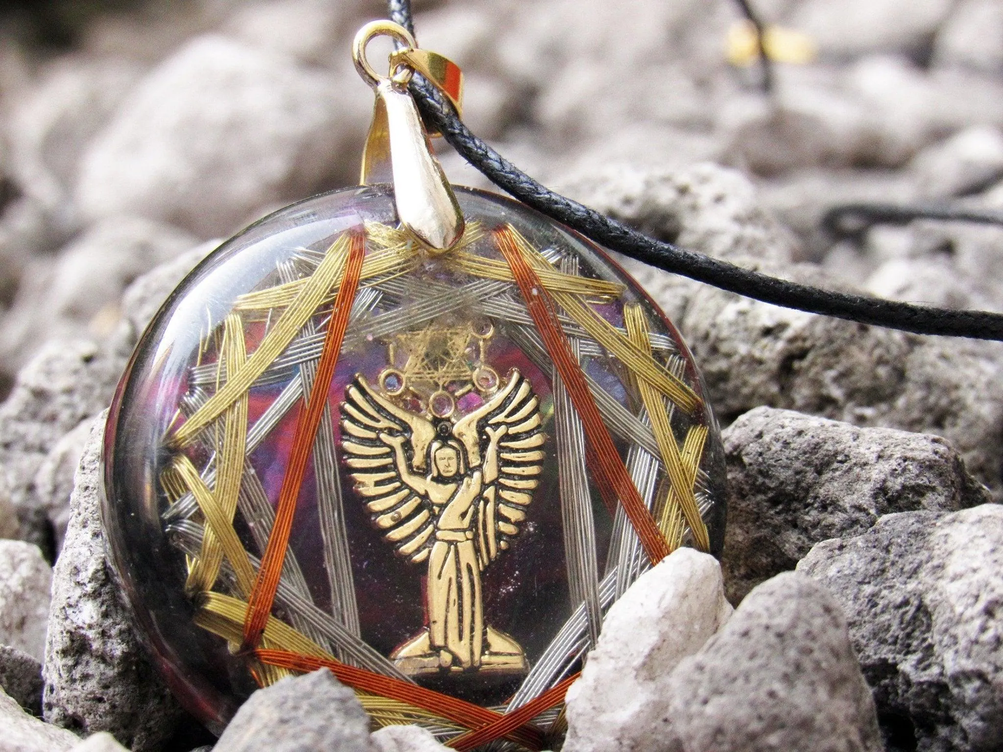 Archangel Metatron 22 Vortex Gold Plated