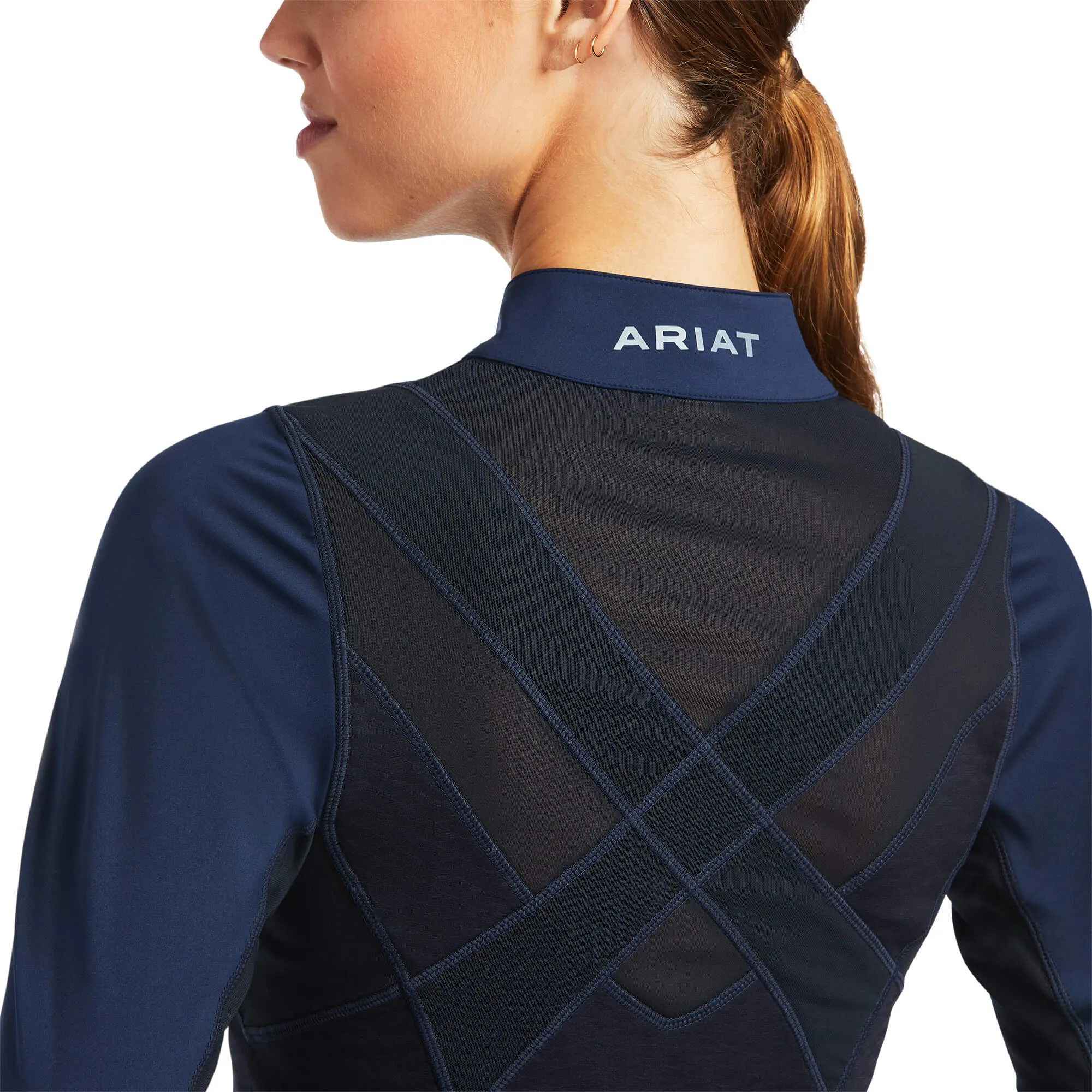 Ariat Ascent Ladies LS Baselayer Navy