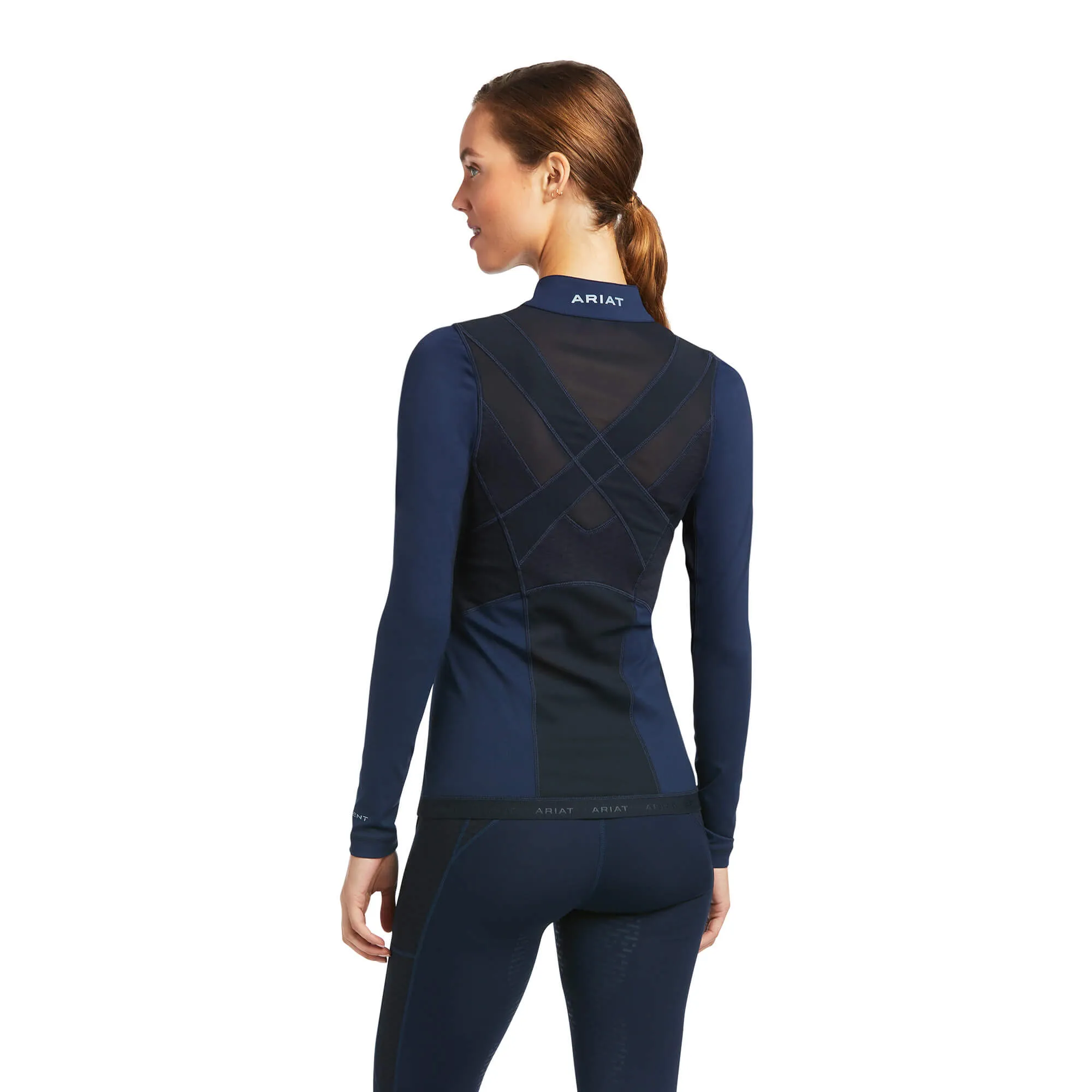 Ariat Ascent Ladies LS Baselayer Navy
