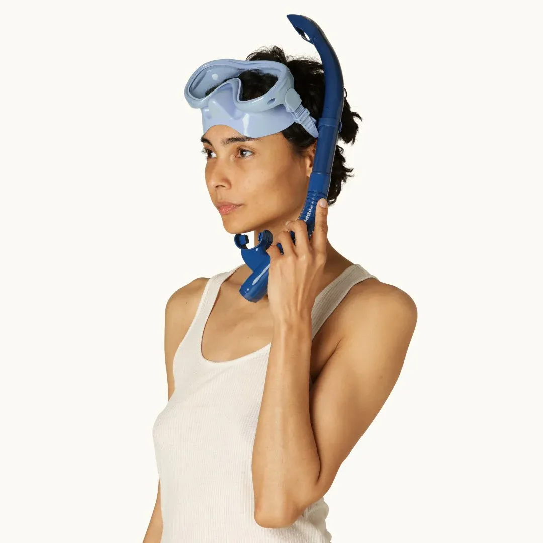ARIEL SNORKELING SET (ADULT) NORDIC- CANNES BLUE
