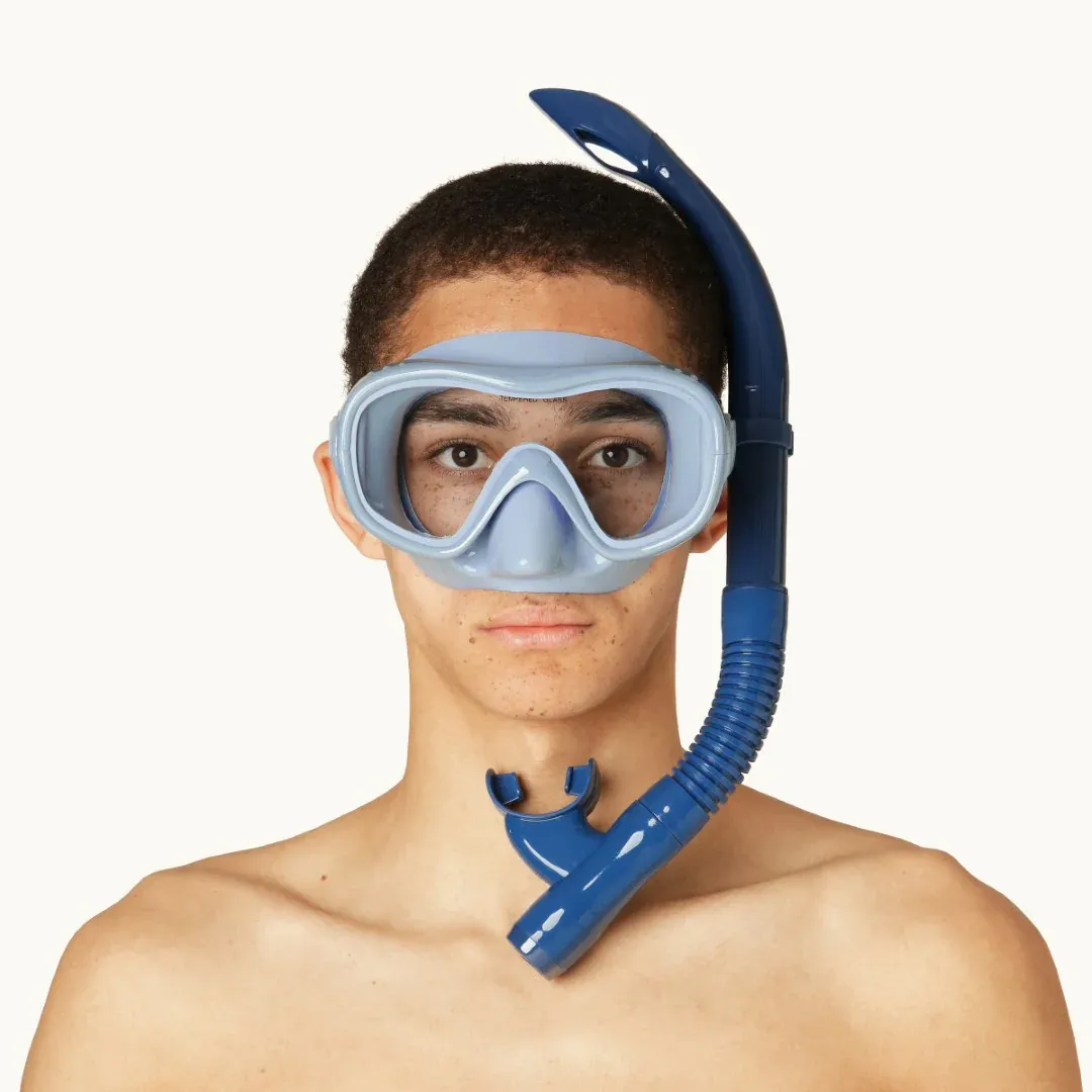 ARIEL SNORKELING SET (ADULT) NORDIC- CANNES BLUE