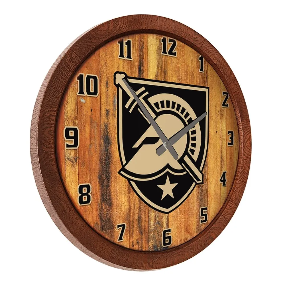 Army Black Knights: Athena's Helmet - "Faux" Barrel Top Wall Clock