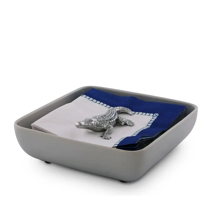 Arthur Court Alligator Napkin Weight
