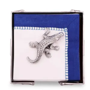 Arthur Court Alligator Napkin Weight